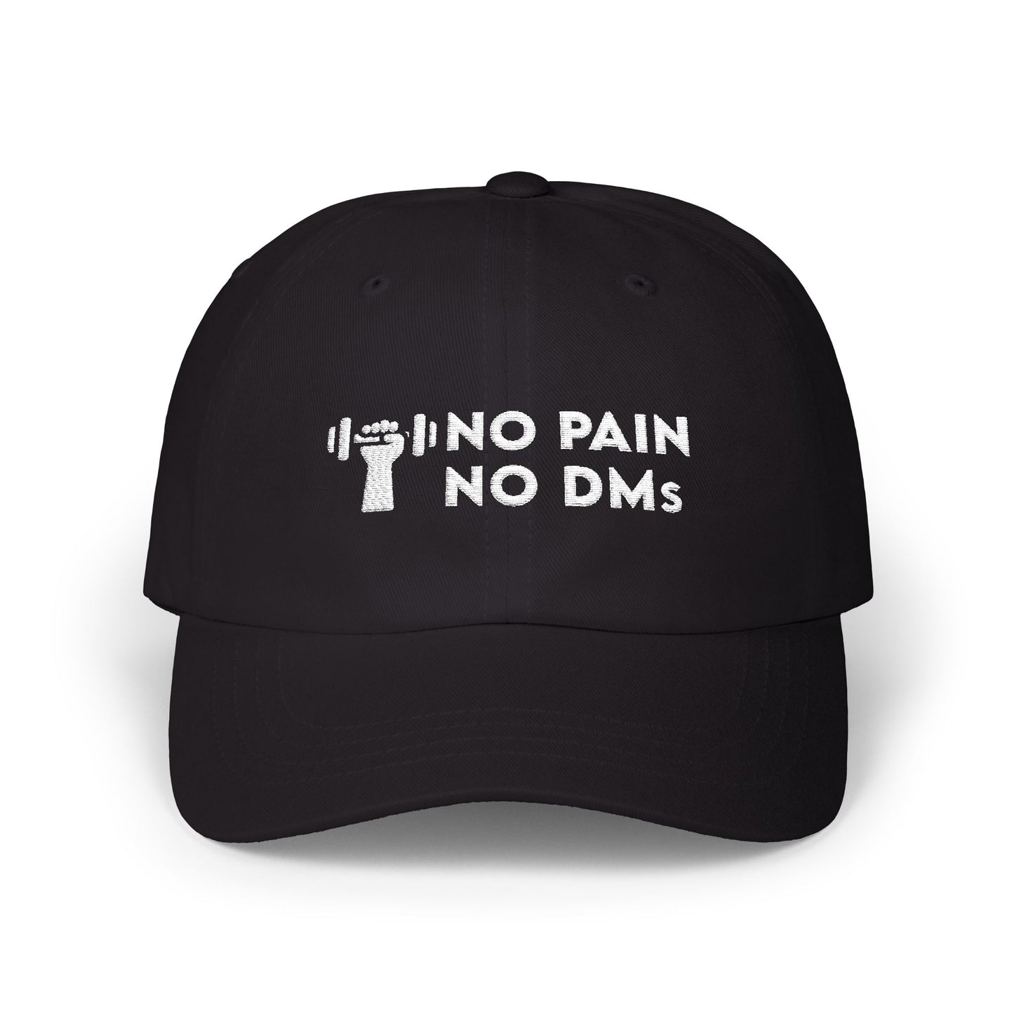 No Pain, No DMs Gym Cap