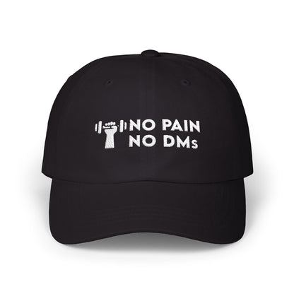 No Pain, No DMs Gym Cap
